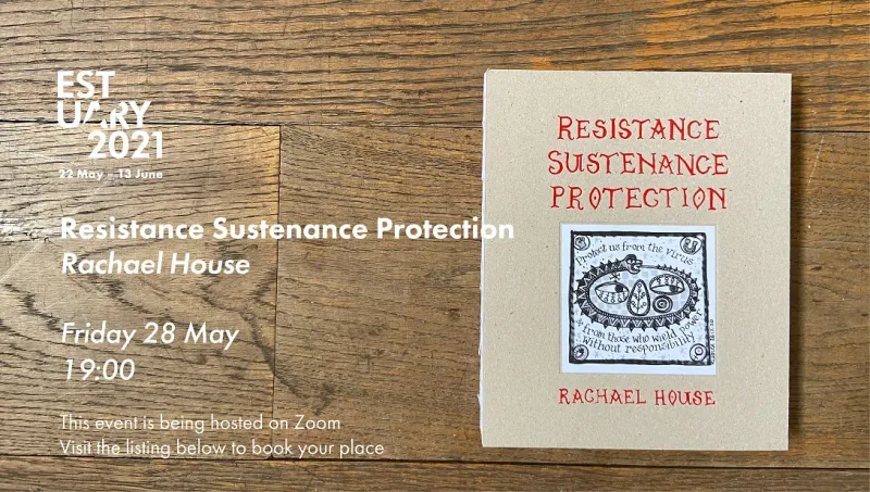 Fri 28 May - 19:00-21:00 - Resistance Sustenance Protection