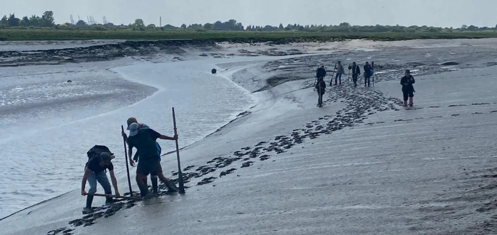 A mudwalk along Benfleet Creek